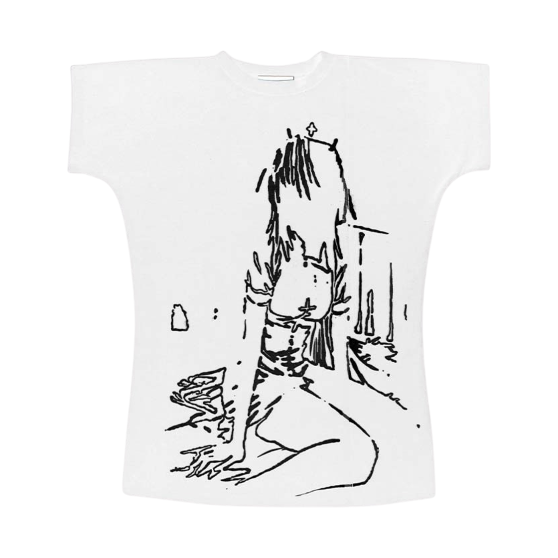 [KREAM 단독] 본네 우먼 아일렛 탑 화이트