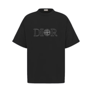 Dior x Stone Island Oversized Fit T-Shirt Black
