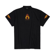 Balenciaga Burning Unity T-Shirt Oversized Black