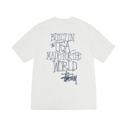 Stussy Built In USA Pigment Dyed T-Shirt Natural
