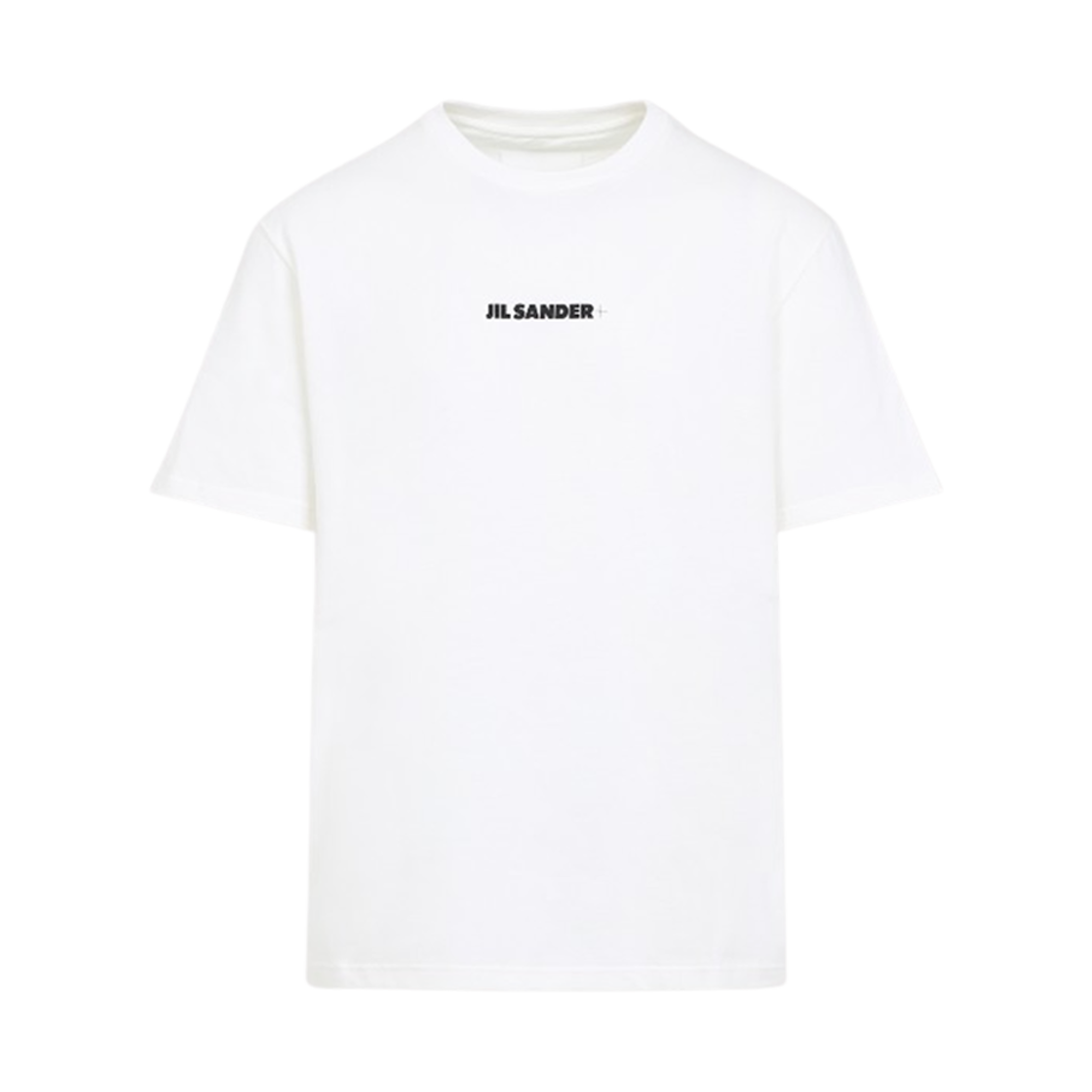 J47GC0156-J20103-102 Jil Sander Logo Print T-Shirt Natural