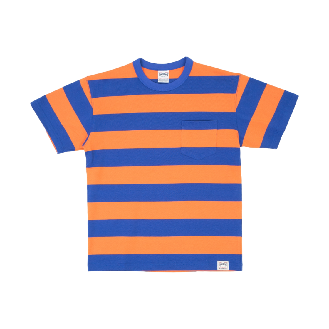 휴스턴 재팬 보더 C/N 포켓 티 블루 22272BL(Houston Japan Border C/N Pocket Tee Blue 22272BL) - 1