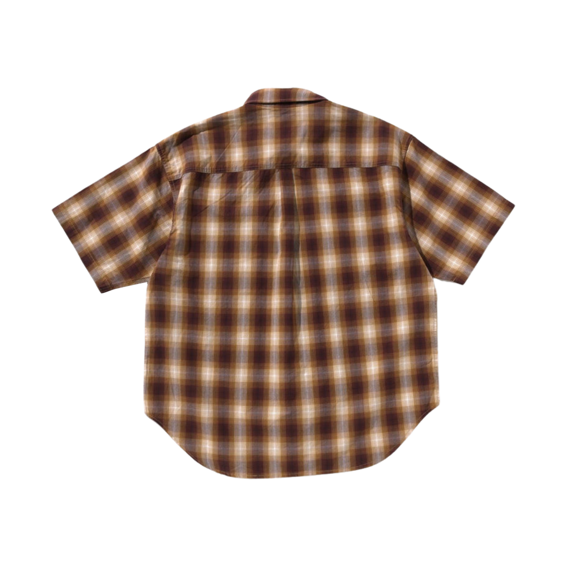 베이프 옴브레 체크 릴렉스 핏 숏슬리브 셔츠 옐로우(BAPE Ombre Check Relaxed Fit S/S Shirt Yellow) - 2
