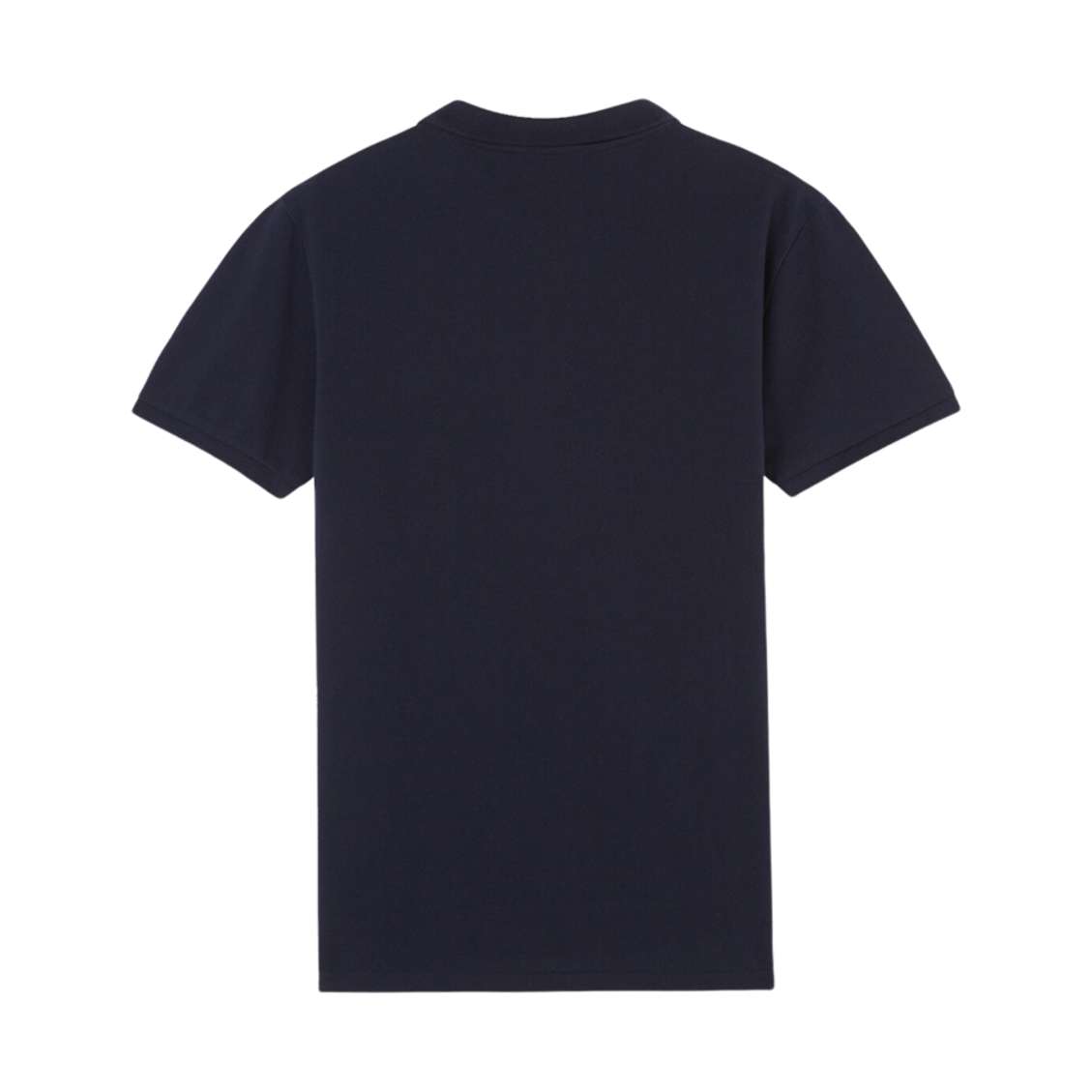 메종 키츠네 트라이컬러 폭스 패치 클래식 폴로 네이비(Maison Kitsune Tricolor Fox Patch Classic Polo Navy) - 2