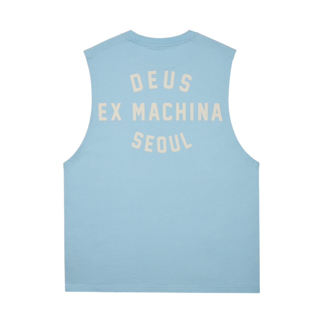 데우스 엑스 마키나 서울 컬리지 어드레스 머슬 스카이 블루(Deus Ex Machina Seoul College Address Muscle Sky Blue) - 2