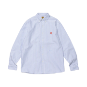 Human Made Stripe B.D L/S Shirt Blue