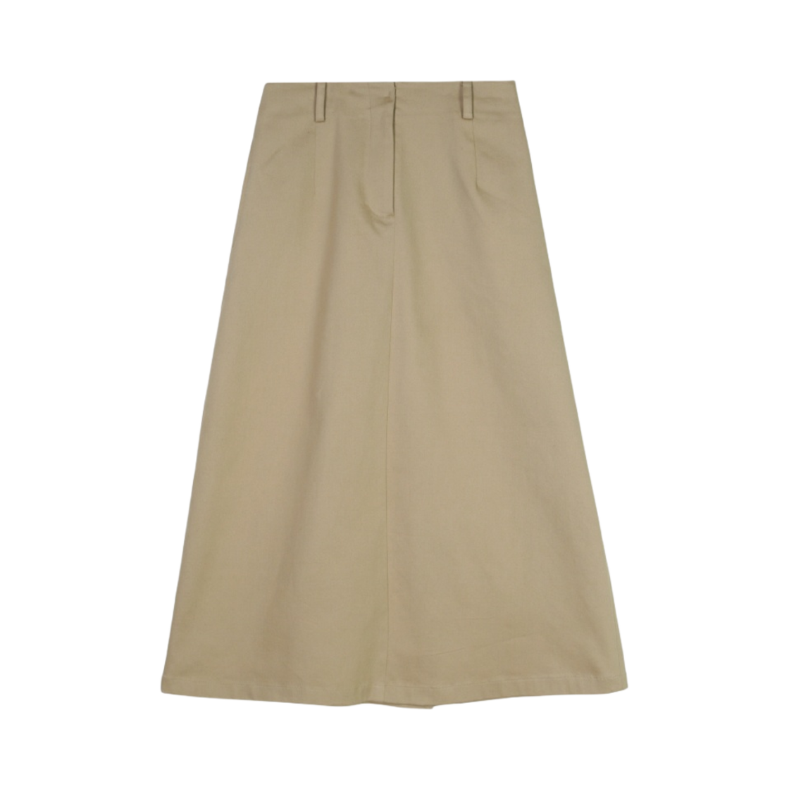 - (W) Umer Naire Cotton Skirt Beige