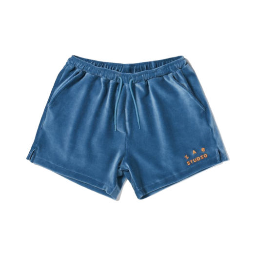 IAB Studio Corduroy Shorts Ocean Blue