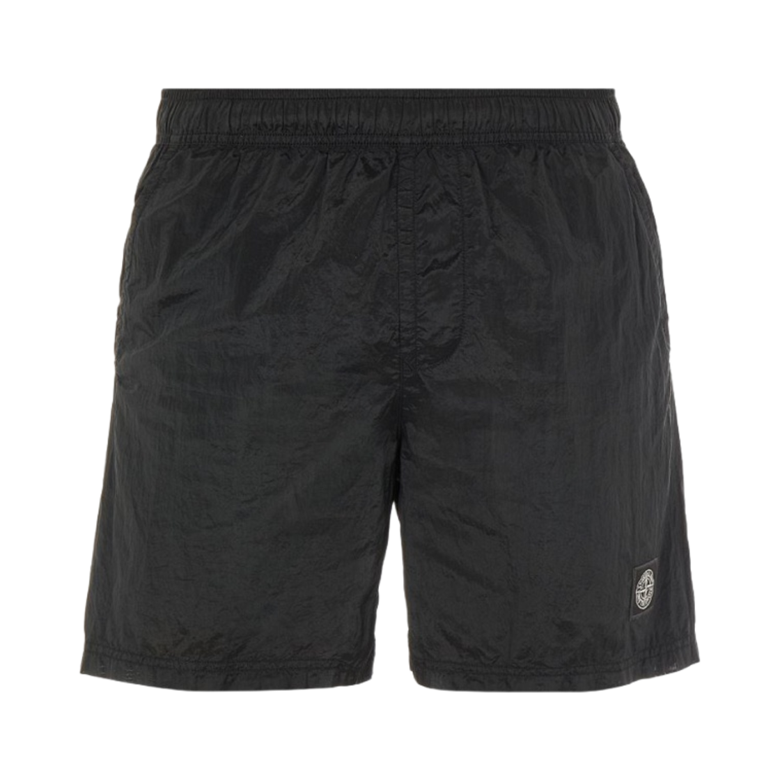 스톤 아일랜드 B0943 나일론 메탈 에코닐 재생 나일론 스위밍 트렁크 블랙 - 22FW