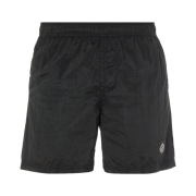 Stone Island B0943 Nylon Metal in Econyl Regenerated Nylon Swimming Trunk Black - 22FW