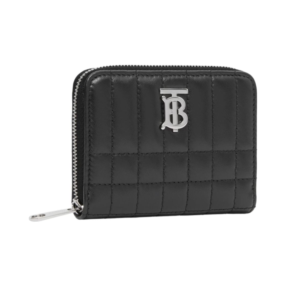버버리 퀼티드 레더 롤라 지퍼 지갑 블랙(Burberry Quilted Leather Lola Zip Wallet Black) - 2