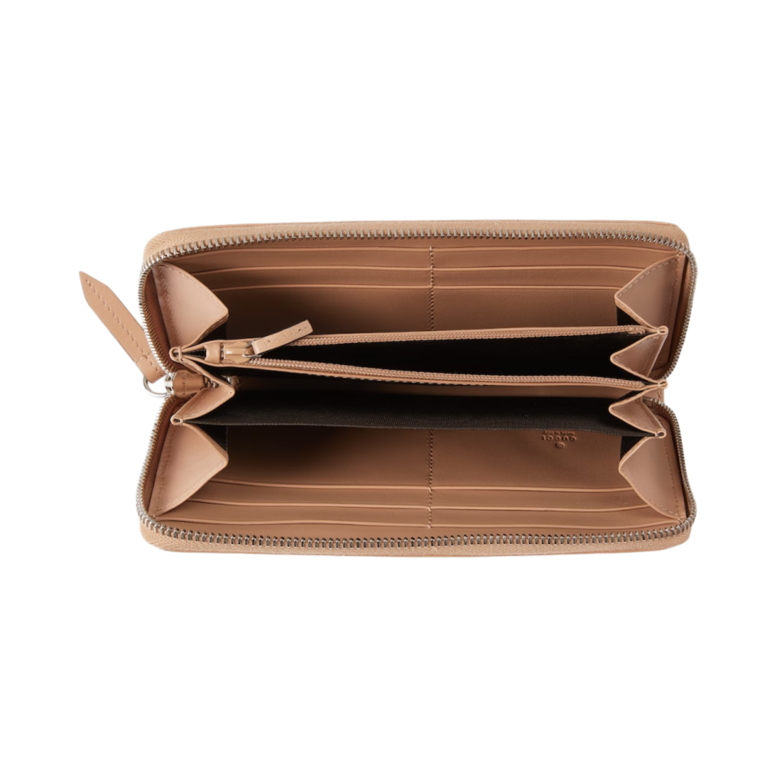 구찌 GG 마몽 마틀라세 집 어라운드 지갑 로즈 베이지 레더(Gucci GG Marmont Matelasse Zip Around Wallet Rose Beige Leather) - 2