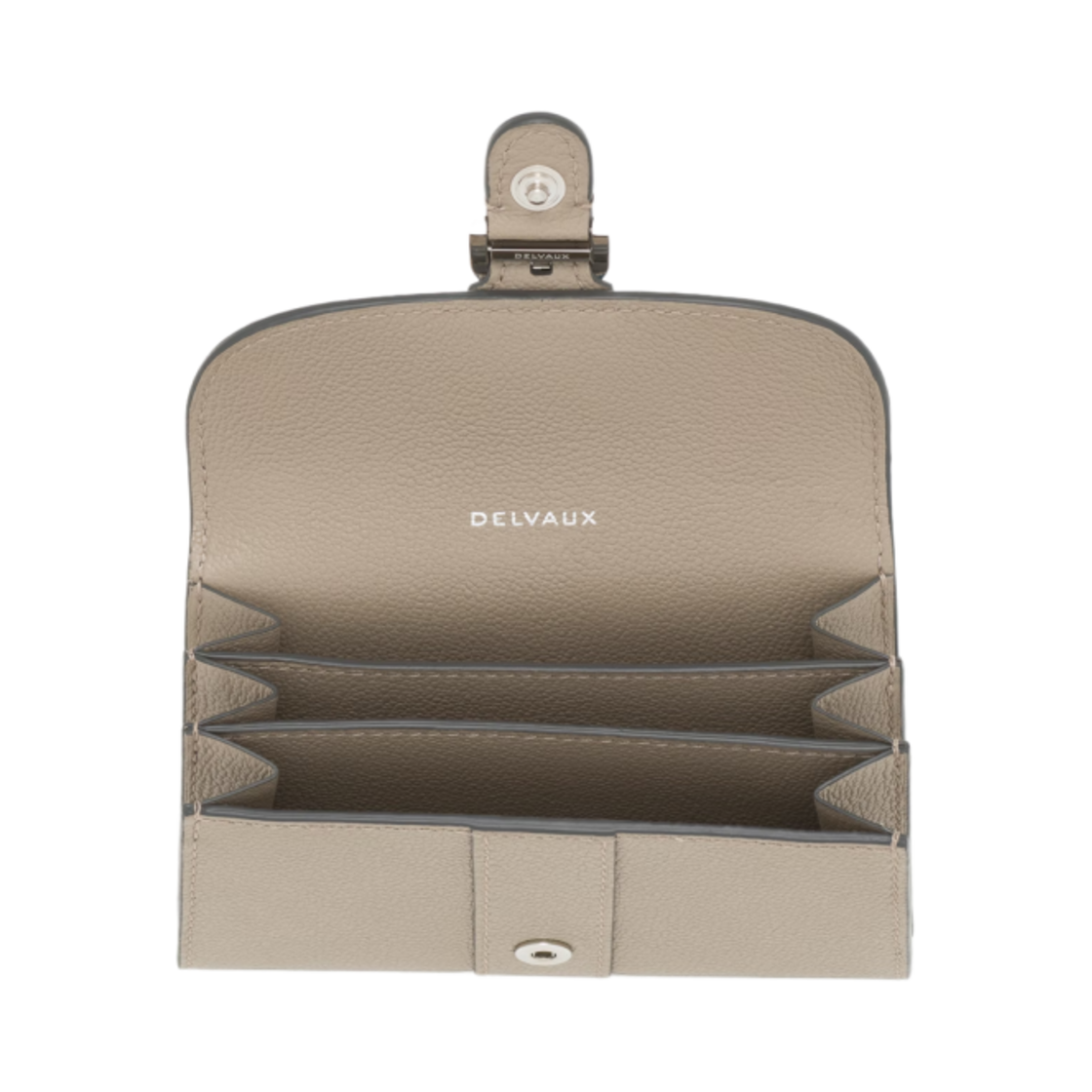 델보 브리앙 카드 홀더 로데오 카프 뚜뜨렐(Delvaux Brillant Card Holder Rodeo Calf Tourterelle) - 3