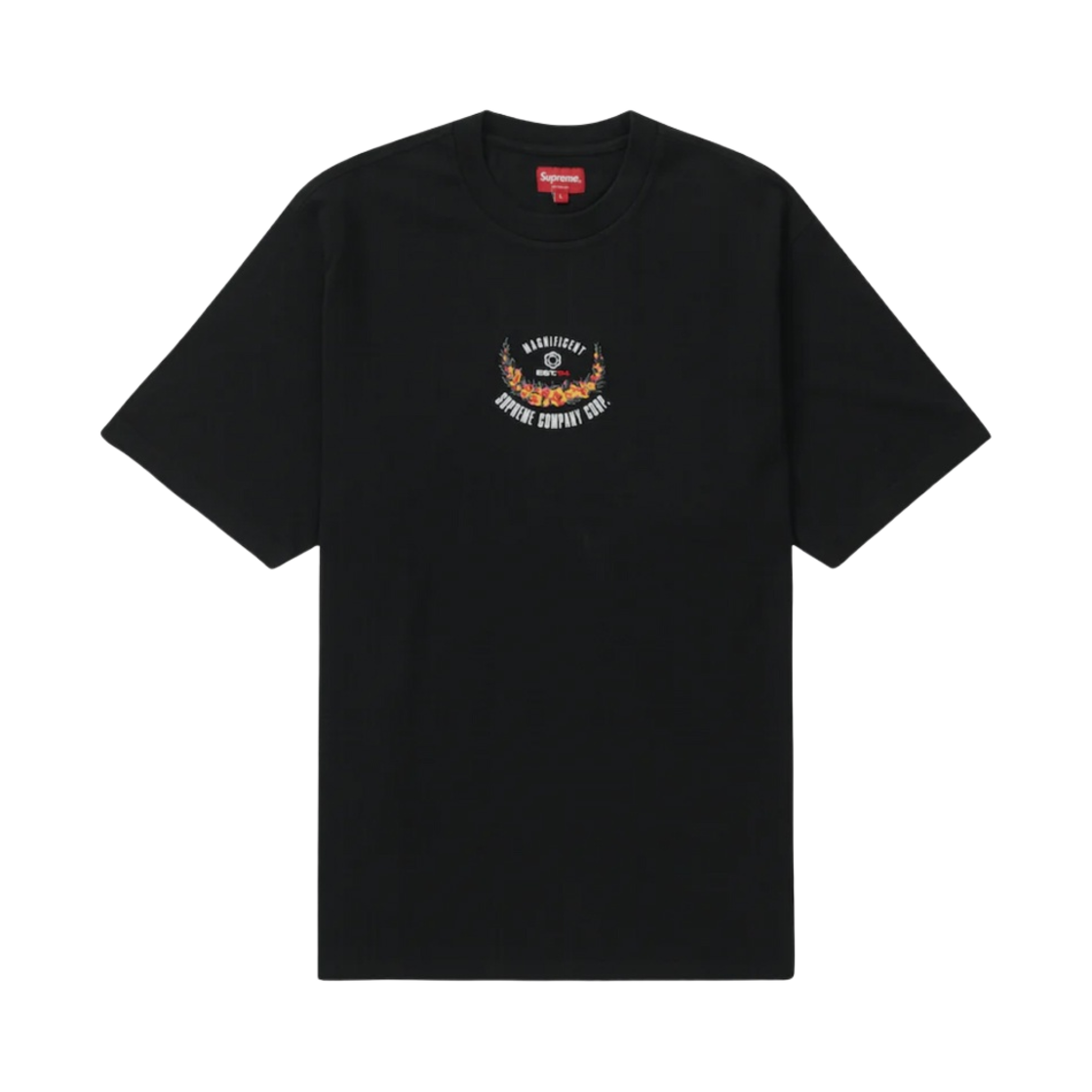 슈프림 빅토리 숏슬리브 탑 블랙 - 23SS