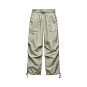 (W) Zara x And Wander Water Repellent Trousers Light Mint Green