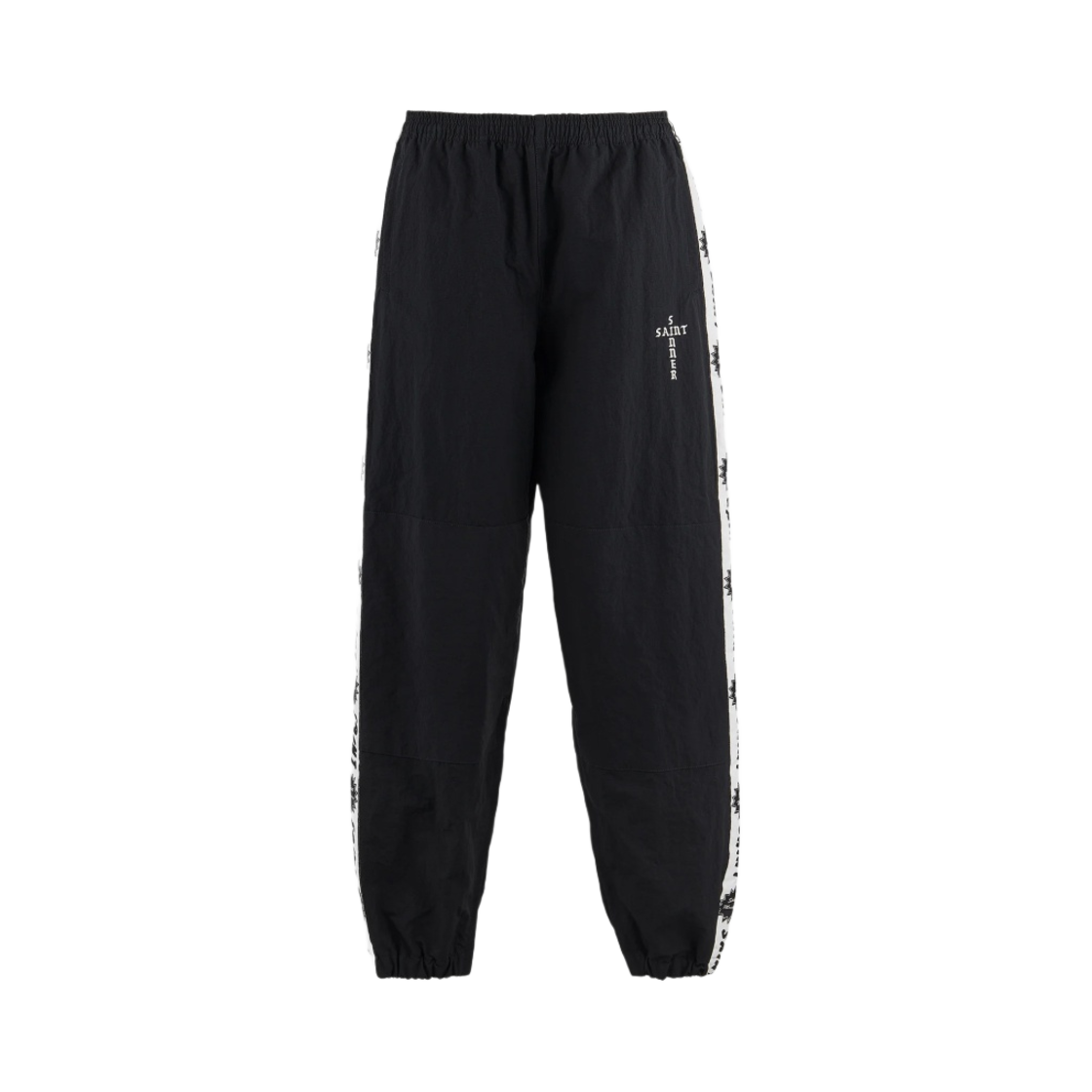 세인트 마이클 트랙 팬츠 사이드 테이프 블랙 - 24SS