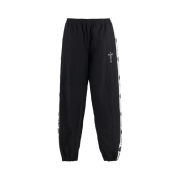 Saint Mxxxxxx Track Pants Side Tape Black - 24SS