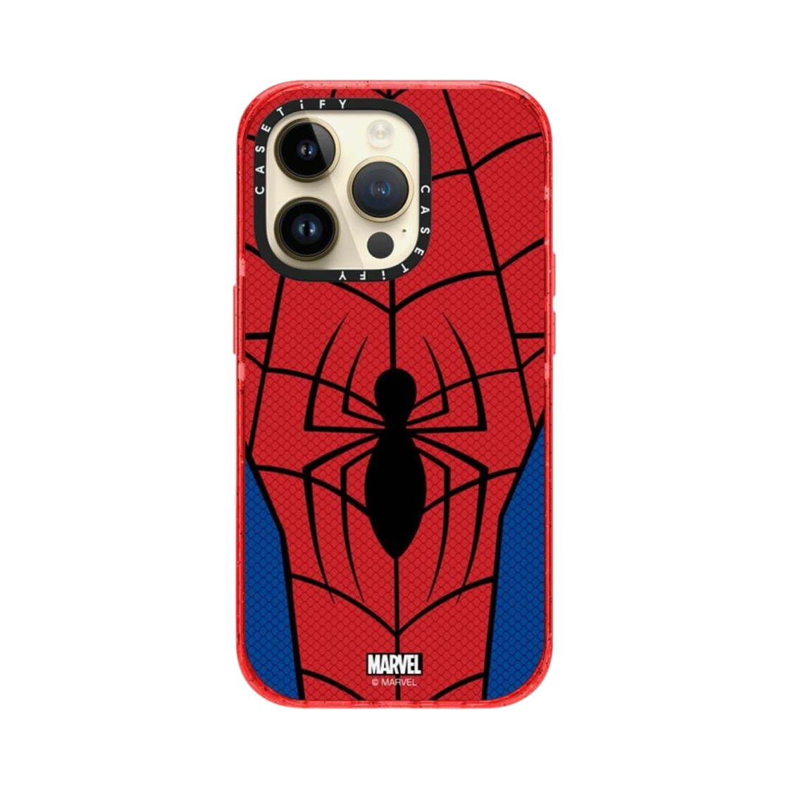 케이스티파이 x 마블 아이폰 스파이더맨 수트 맥세이프 임팩트 케이스 반투명 워터멜론(Casetify x Marvel iPhone Spider-Man Suit Magsafe Impact Case Sheer Watermelon) - 4