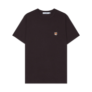 Maison Kitsune Fox Head Patch Classic T-Shirt Chocolate