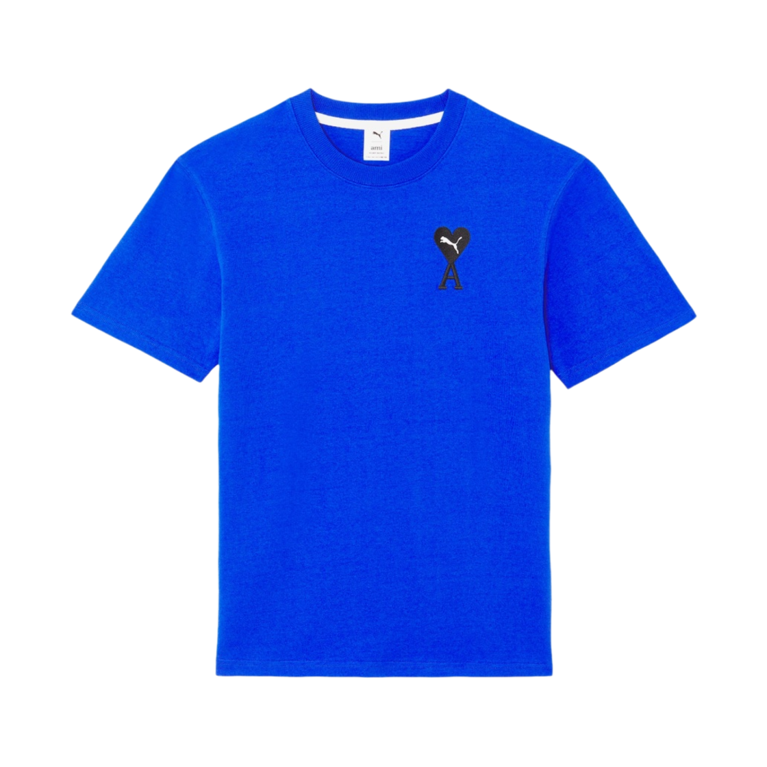 푸마 x 아미 그래픽 티셔츠 다즐링 블루(Puma x AMI Graphic T-Shirt Dazzling Blue) - 1