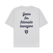 Human Made Navy Heart Badge T-Shirt White
