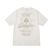 Stussy x Our Legacy Work Shop Surf Skull Pigment Dyed T-Shirt Natural