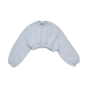 TRUNKPROJECT Logo Cropped Sweatshirt Grey