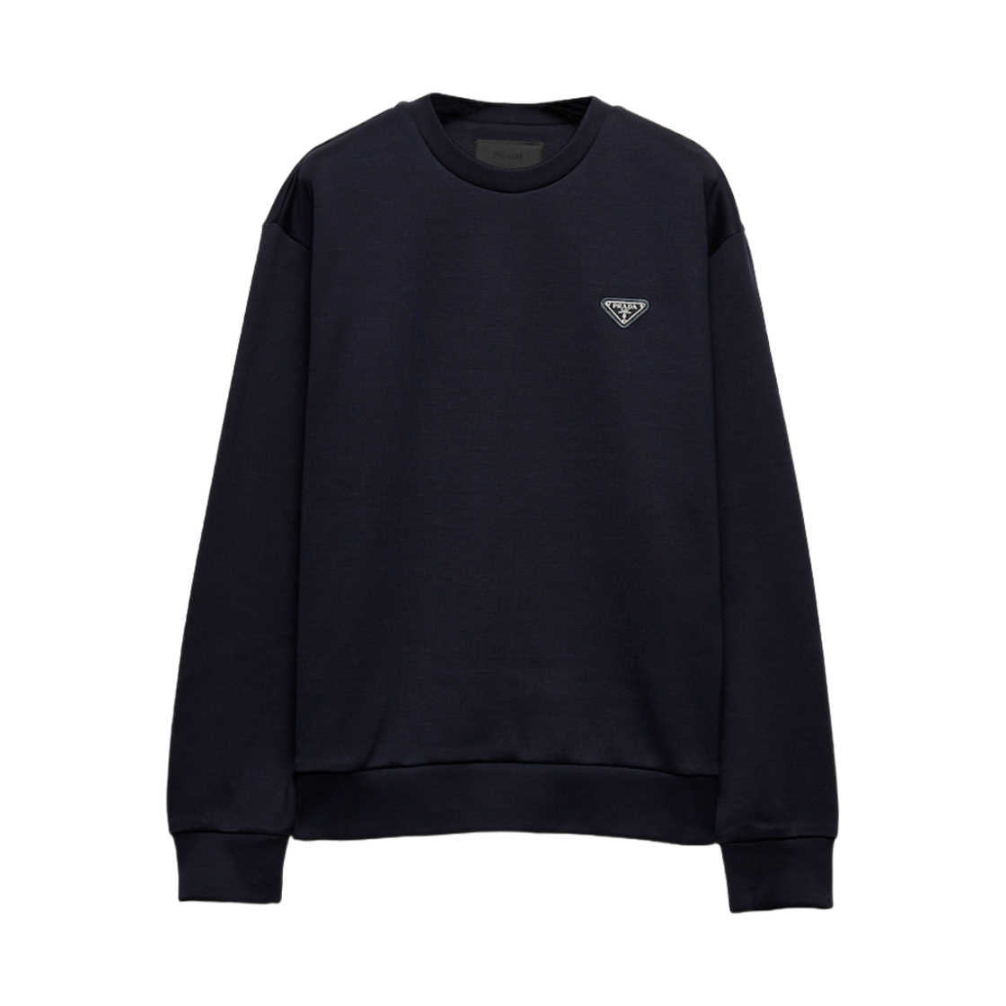 프라다 테크니컬 코튼 스웨트셔츠 네이비(Prada Technical Cotton Sweatshirt Navy)