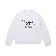 TONY HAWK Tony Logo Crewneck Light Grey