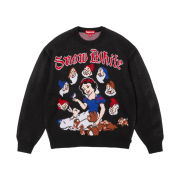 Supreme Snow White Sweater Black - 24FW