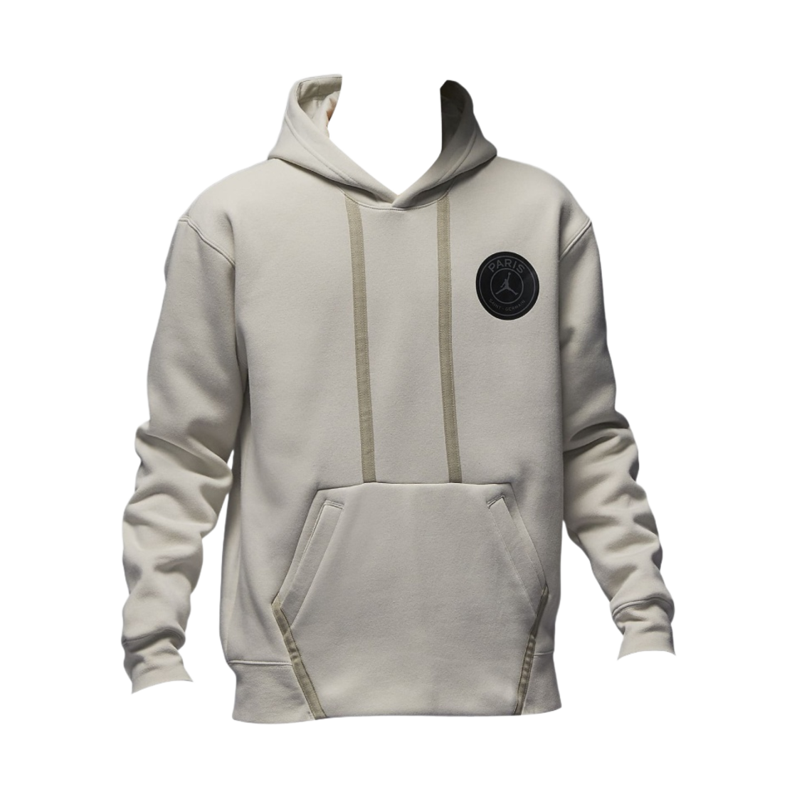 DZ2924-072 Jordan x Paris Saint-Germain Fleece Pullover Hoodie Light Bone - Asia