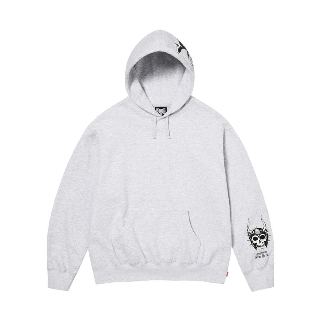 슈프림 x 바운티 헌터 후드 스웨트셔츠 애쉬 그레이 - 23FW(Supreme x Bounty Hunter Hooded Sweatshirt Ash Grey - 23FW) - 1