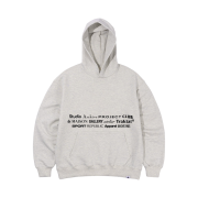 Traktat Fashion Brand Logopedia Sweat Hoodie Oatmeal