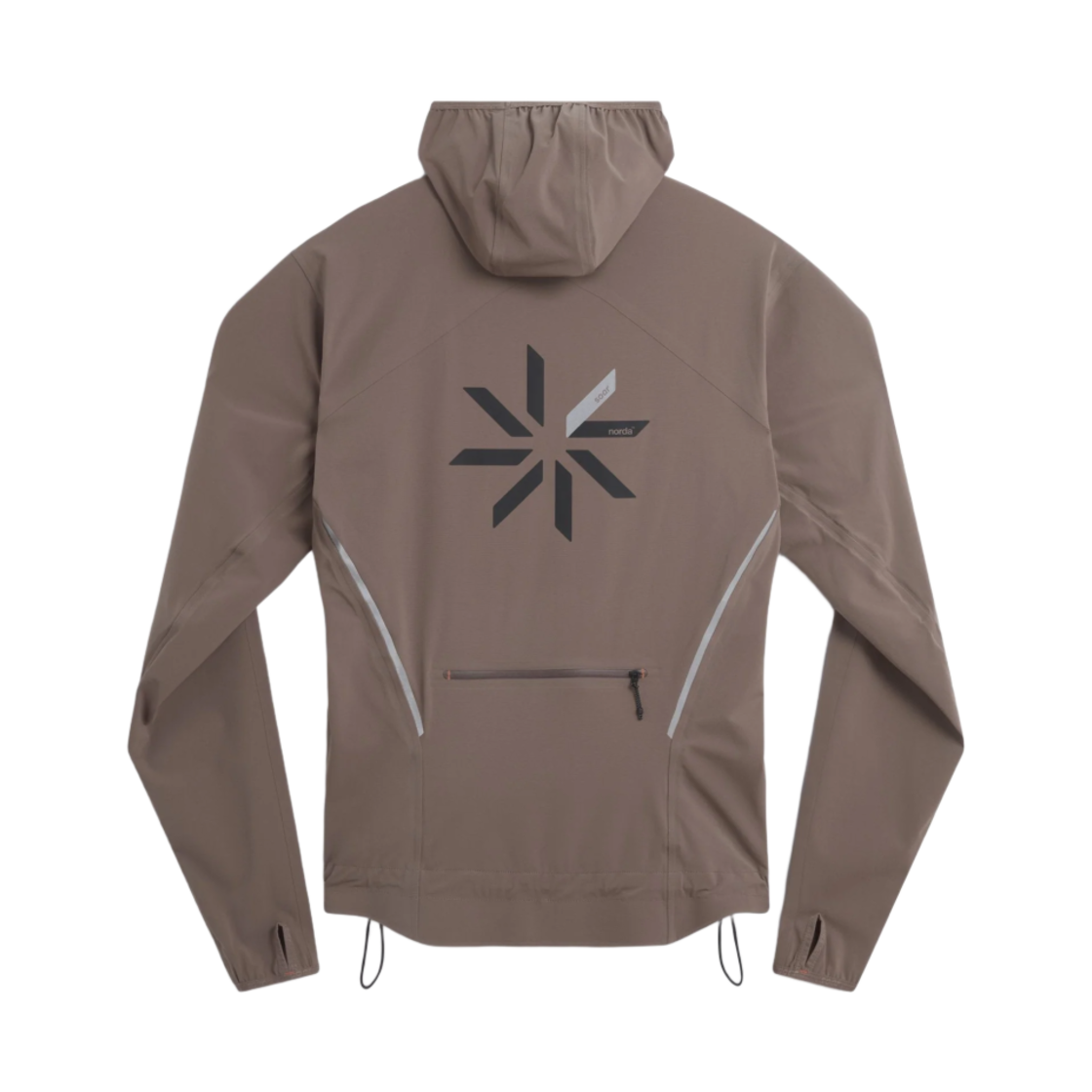 - Soar Running x Norda Winter Anorak Deep Taupe