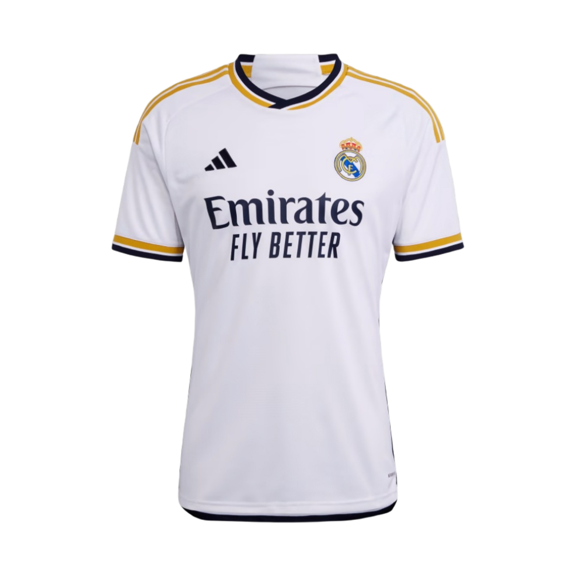 아디다스 레알 마드리드 2023/24 홈 저지 화이트 - KR 사이즈 (논 마킹 버전)(Adidas Real Madrid 2023/24 Home Jersey White - KR Sizing (Non Marking Ver.))