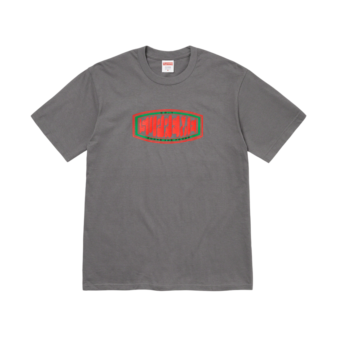 슈프림 파운드 티셔츠 차콜 - 23FW(Supreme Pound T-Shirt Charcoal - 23FW) - 1