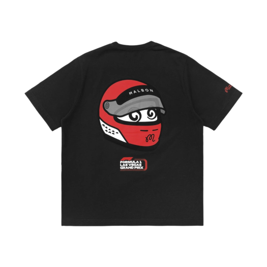 Malbon Golf x F1 Driver Buckets T-Shirt Black
