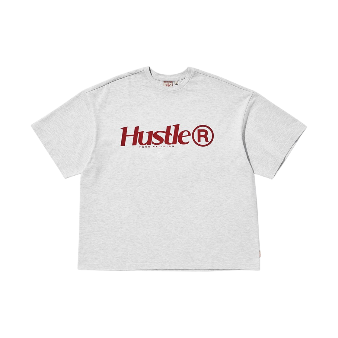 트루릴리젼 허슬 티셔츠 멜란지 그레이