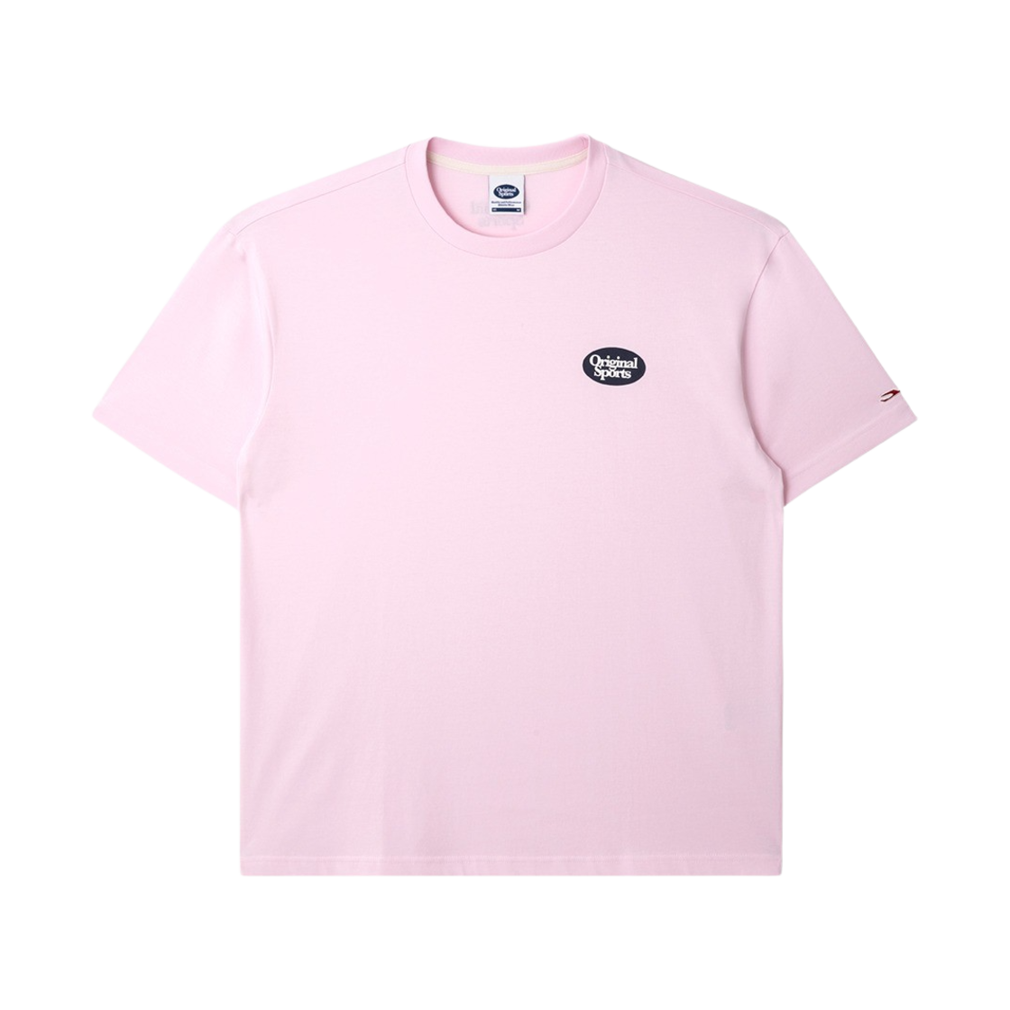 프로-스펙스 클래식 오벌 로고 하프 슬리브 핑크
