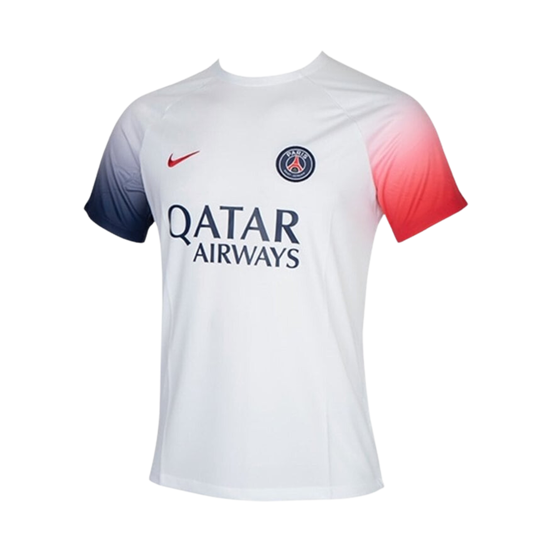 나이키 파리 생제르맹 아카데미 프로 드라이핏 프리매치 사커 탑 화이트 미드나이트 - US/EU(Nike Paris Saint-Germain Academy Pro Dri-FIT Pre-Match Soccer Top White Midnight - US/EU)