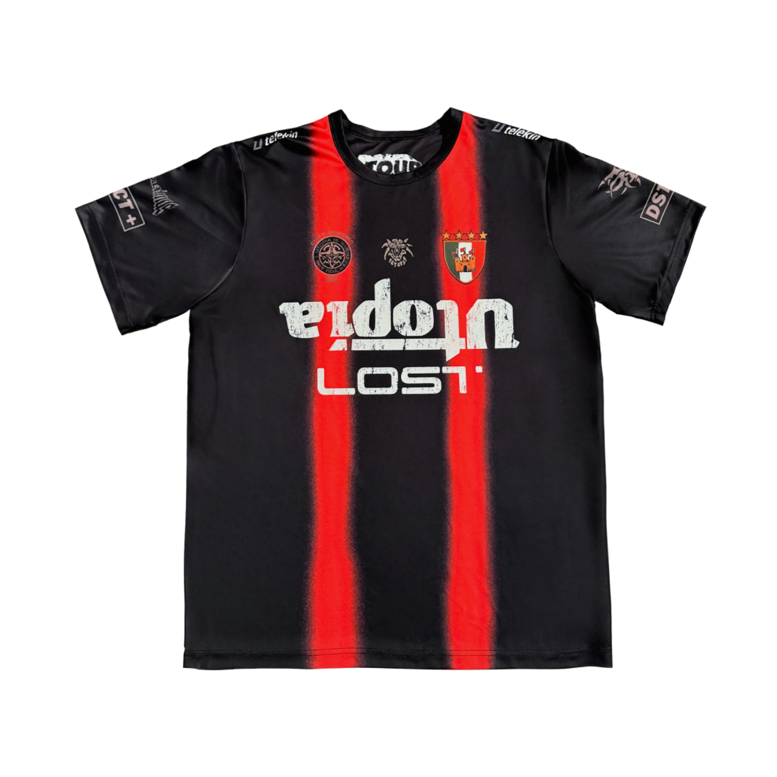 트래비스 스캇 이탈리아 사커 저지 블랙(Travis Scott Italy Soccer Jersey Black)
