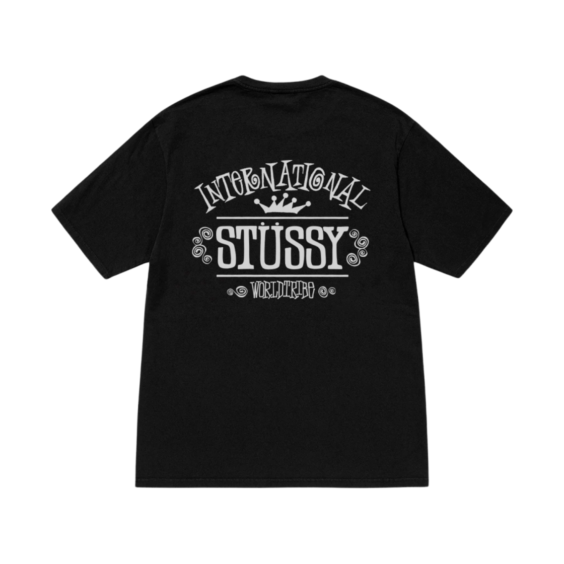 1905095 Stussy Pigment Dyed Worldwide T-Shirt Black