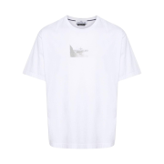 Stone Island 2RC88 Reflective Two Print T-Shirt White - 24SS