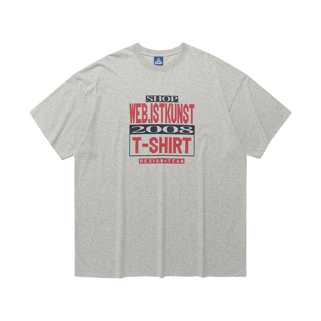 IK2FMMT513AGR ISTKUNST Shop Boxy Tee Grey