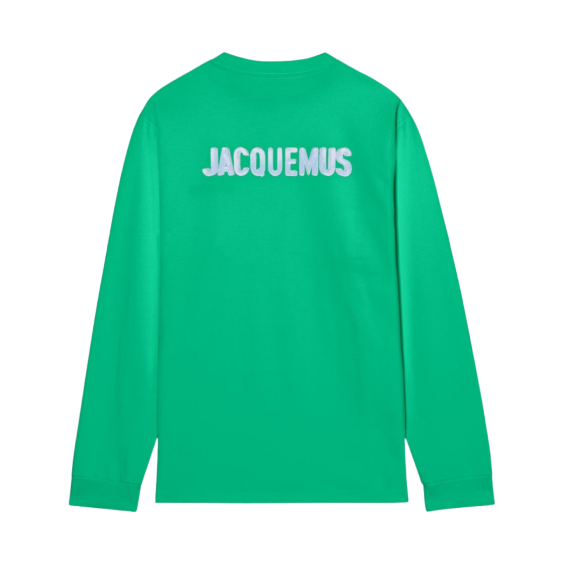 225JS073-2003-5AG Jacquemus Le T-Shirt Gelo Print Ice Long Sleeve T-Shirt Print Ice Green