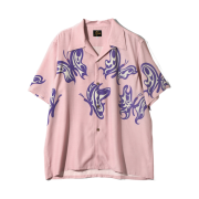 Needles x Kae Tanaka S/S One-Up Shirt KT Papillon Old Rose