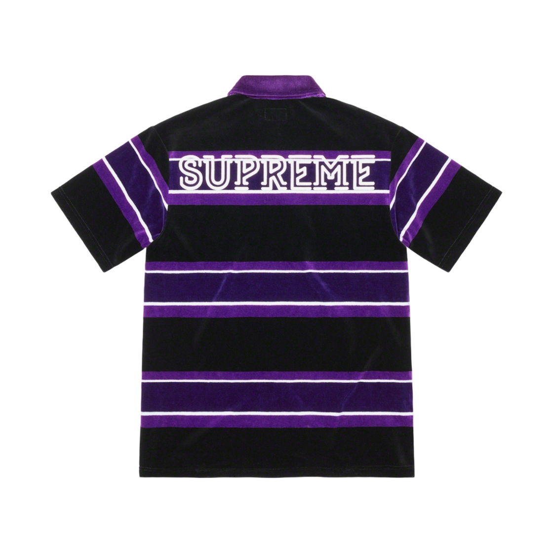 Supreme 21ss Supreme Velour Polo Supreme(シュプリーム) 21SS/Stripe