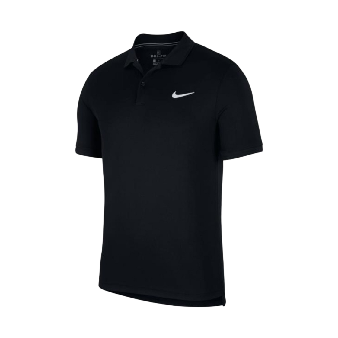 939138-010 Nike Dri-Fit Polo Team T-Shirt Black - Asia