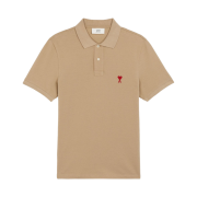 AMI de Coeur Polo Shirt Beige - 21FW