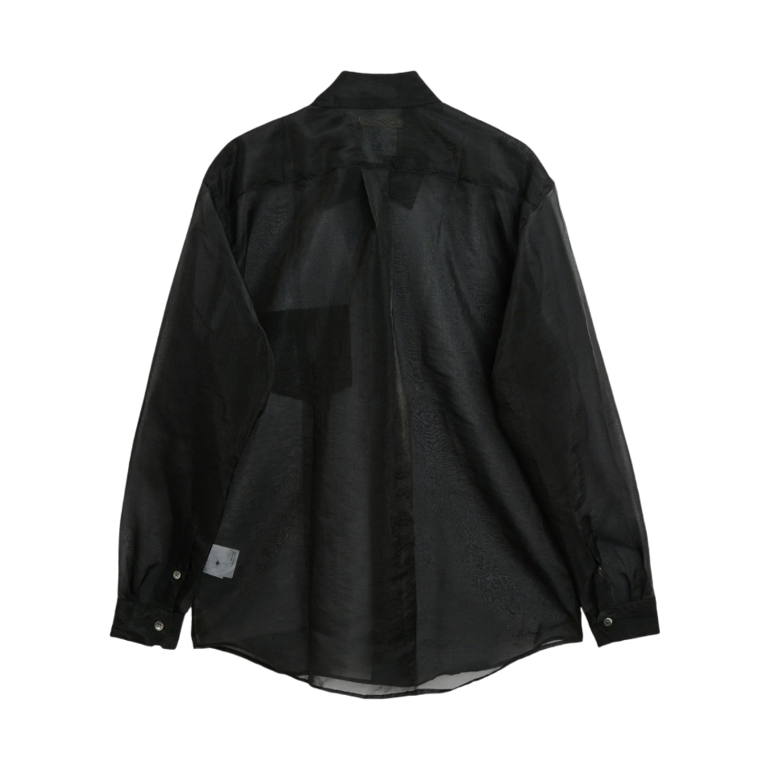 아워레가시 x 데님 티어스 x 투팍 이니셜 셔츠 블랙 테크니컬 오간자(Our Legacy x Denim Tears x Tupac Initial Shirt Black Technical Organza) - 2